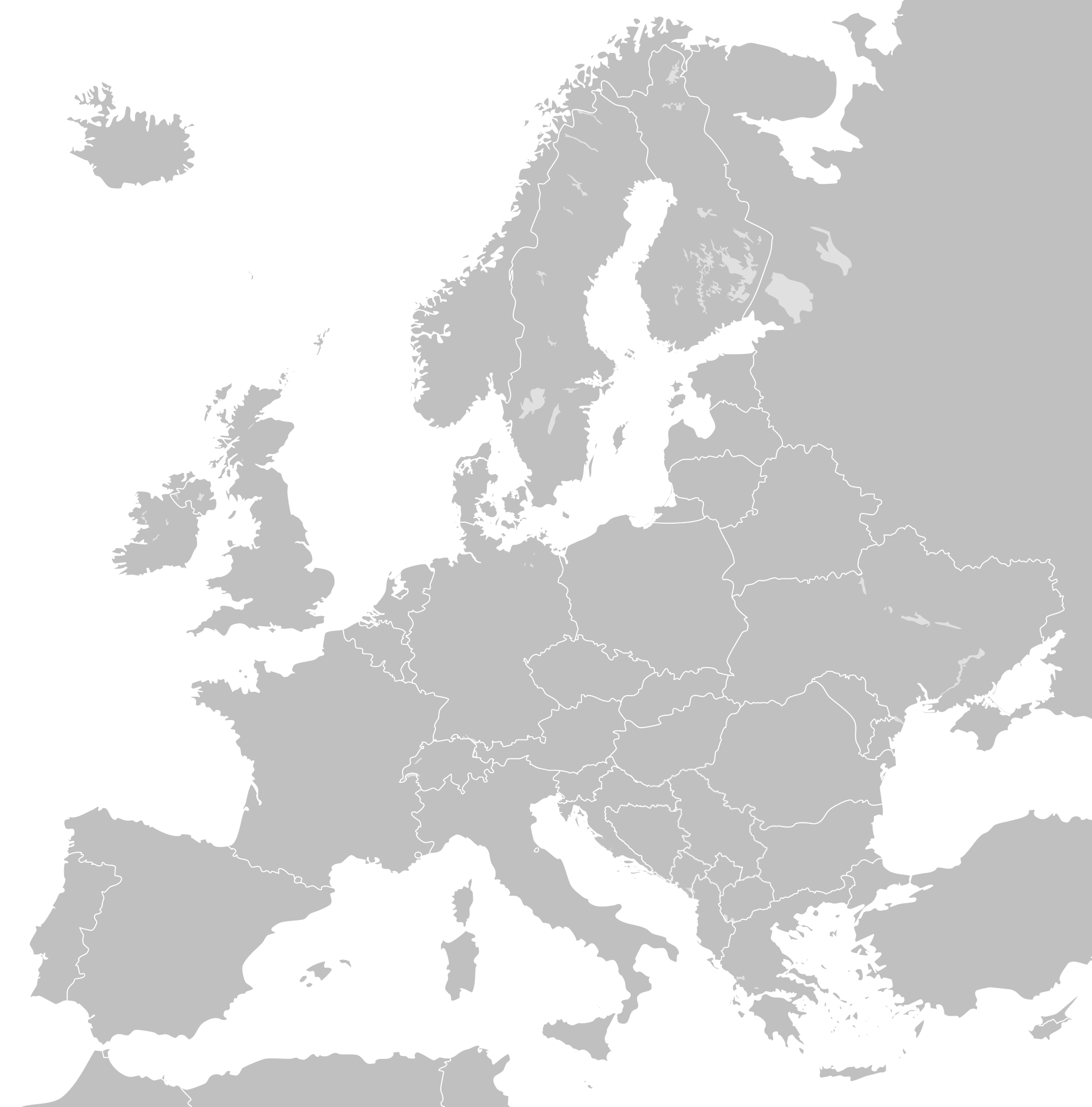 Map of Europe